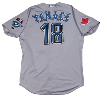 2009 Gene Tenace Game Worn Toronto Blue Jays Road Coachs Jersey Used on 10/3/09 (MLB Authenticated)